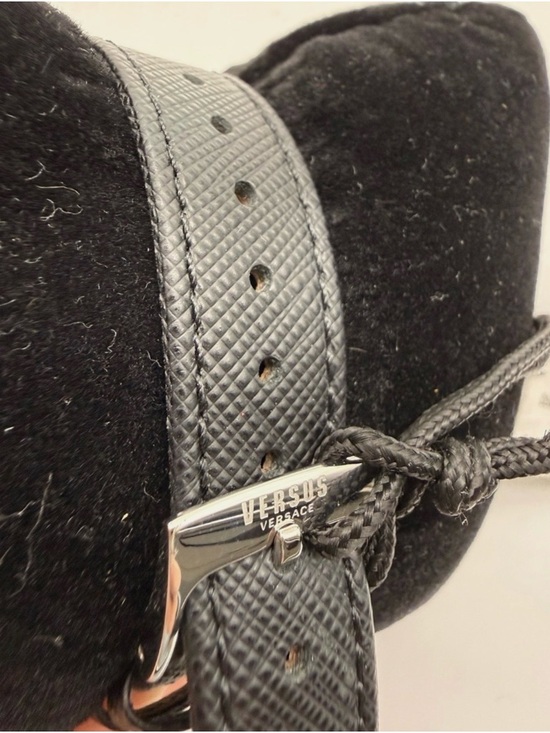 VERSUS Versace Sertie Leather Strap Watch, 36mm main image 5